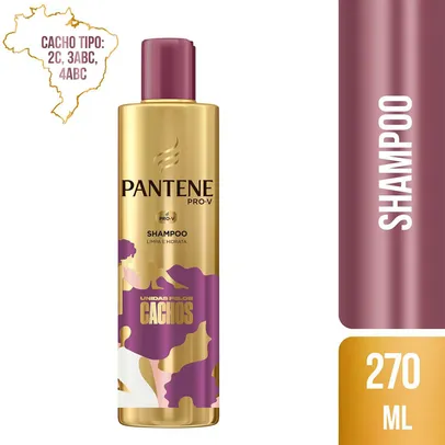 Shampoo Pantene Unidas pelos Cachos 270ml | R$4,90