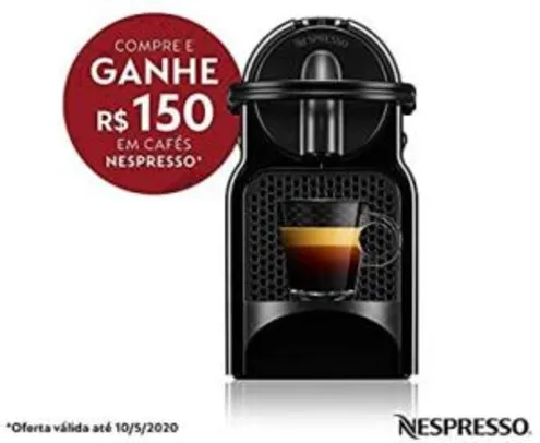 Expresso Inissia, Máquina de Café,220V,Preto