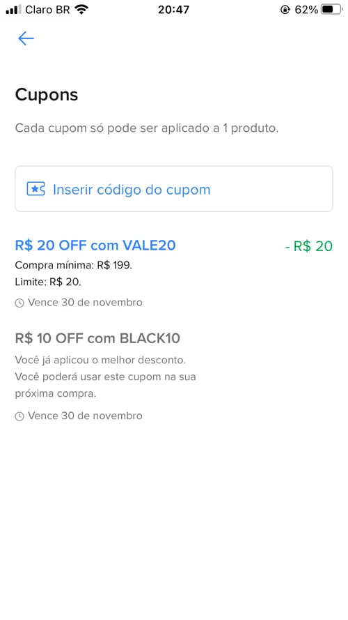 Imagen na descrição da promoção