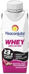 Piracanjuba Whey Zero Lactose Batata-Doce com Gengibre 250ml | R$2,96