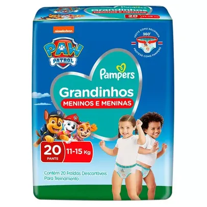 [Regional]Fralda Pampers Grandinhos 11-15kg 20 Unidades