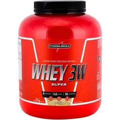 Whey Protein Integralmédica Baunilha 3W Super - 1,8Kg | R$ 152