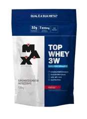 Whey 3w Max Titanium 1,8kg - Morango