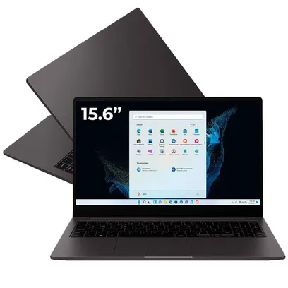 Foto do produto Notebook Samsung Galaxy Book 2 I3-1215U,8Gb, 256GB SSD,15.6