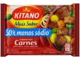 (Magalu Pay R$1,00) Tempero Carne Kitano Mais Sabor 60g R$3