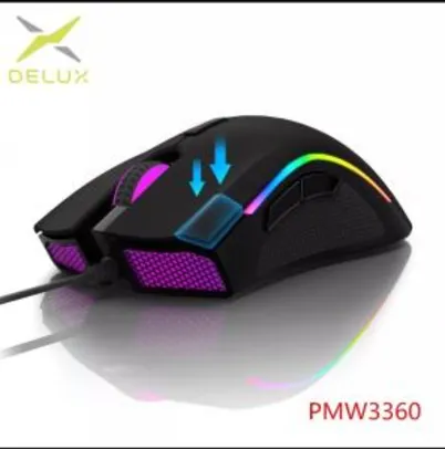Mouse Delux M625 | R$ 156