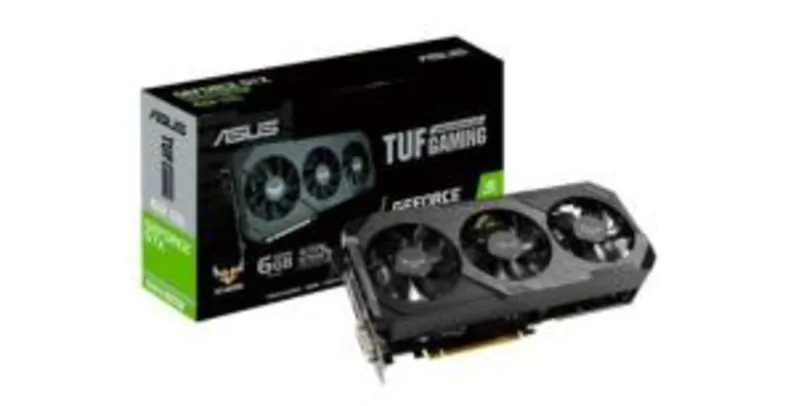 Placa de Vídeo Asus TUF3 NVIDIA GeForce GTX 1660 SUPER 6GB, GDDR6 - TUF 3-GTX1660S-O6G-GAMING