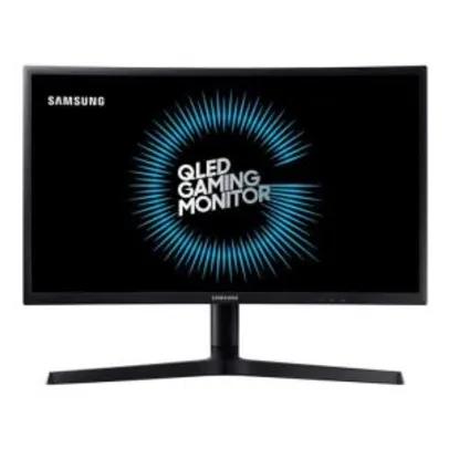 Monitor Gamer Curvo QLED Samsung 24" C24FG73 - 1MS, 144HZ, FullHD, HDMI
