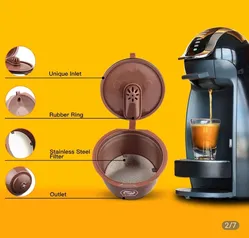 (Novos Usuários) Cápsula Reutilizável Dolce Gusto | R$0,06