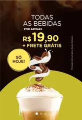 Nescafé Dolce Gusto - Todas as Bebidas a R$20 e frete grátis