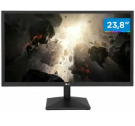 [APP + Cliente Ouro] Monitor para PC LG 24MK430H 23,8” LED IPS - Full HD HDMI | R$721