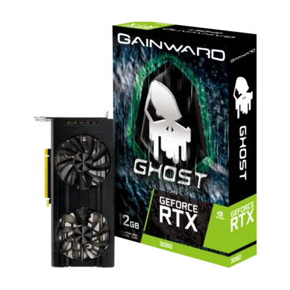 Saindo por R$ 4976: Placa de Vídeo Gainward GeForce RTX 3060 Ghost | R$4976 | Pelando