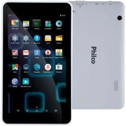 Tablet PH70 8GB Wi-fi Tela 7” Android Branco Philco - Bivolt | R$269