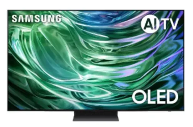 Smart TV Samsung AI OLED 4K 65S90D 2024 65" Polegadas Processador com AI e Alexa built in