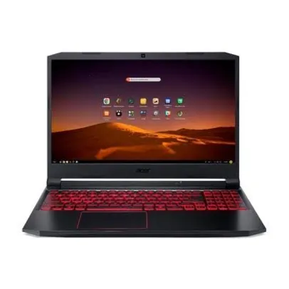 Notebook Gamer Acer Nitro 5 AMD Ryzen 7 8GB 512GB - SSD 15,6” Full HD NVIDIA GeForce GTX 1650 4GB 