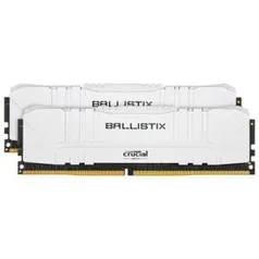 Memória Crucial Ballistix Sport LT, 16GB (2X8), 3000MHz, DDR4, CL15, Branca | R$ 572