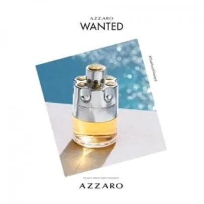 [APP e Clube da LU] Perfume Masculino Azzaro Wanted - Eau de Toilette 150ml