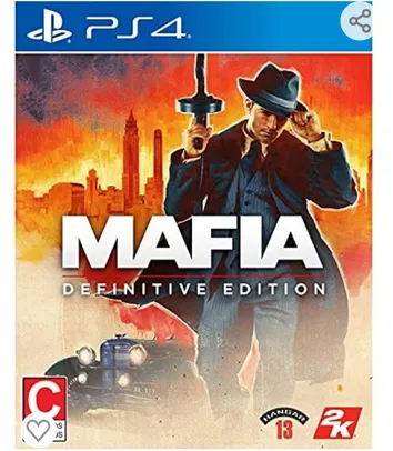 Jogo Máfia Definitive Edition (PS4 MÍDIA FÍSICA) | R$120