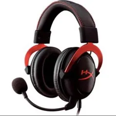 Headset Gamer HyperX Cloud II 7.1 - KHX-HSCP-RD - Preto/Vermelho R$479