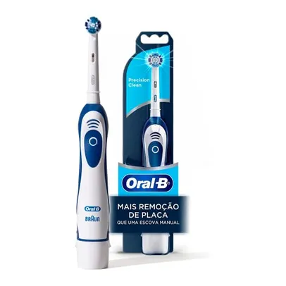 (PRIME) Escova Dental Elétrica Oral-B Pro-Saúde Power + 2 Pilhas