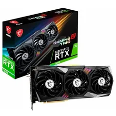 Placa de Vídeo MSI NVIDIA GeForce RTX 3060 Gaming Z Trio, 12GB GDDR, RGB, DLSS, Ray Tracing - 912-V390-245