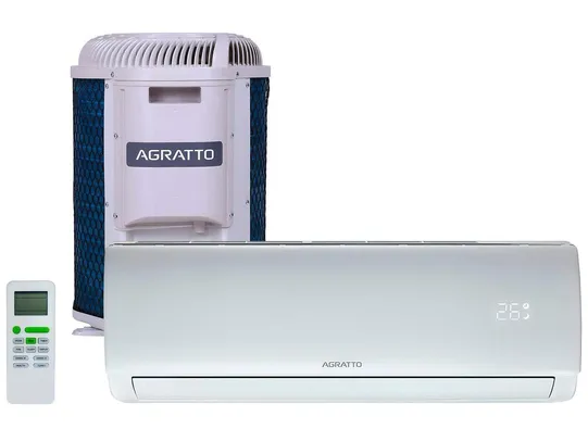 Ar-condicionado Split Agratto 12.000 BTUs Frio - ECO TOP ECST12FR4-02