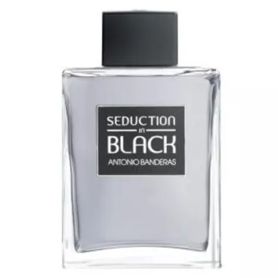Perfume Masculino Seduction in Black 200 ml - Antonio Banderas R$75