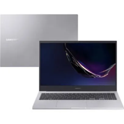 Notebook Samsung Book X40 10ª Intel Core i5 8GB (Geforce MX110 com 2GB) 1TB W10 15,6" Prata - R$3379
