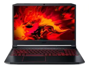 Notebook Gamer Acer Nitro 5 15.6 Fhd 144hz Ryzen 5 5600h Ssd 512gb 8gb Gtx 1650 4gb Windows 11 Home Preto - An515-45-r91a