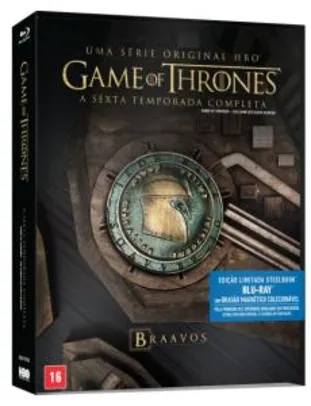 Blu-ray Steelbook Game of Thrones - Temporadas 1 a 6 - R$ 75 (cada)
