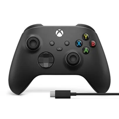 Controle Sem Fio Xbox + Cabo USB-C para PC | R$410