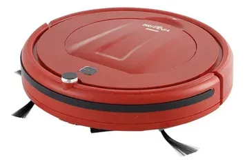 Aspirador Robô Bas03v Função Mop Vermelho Britânia Bivolt 110V/220V