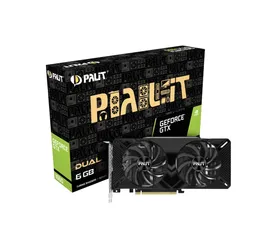 Placa de Vídeo Palit NVIDIA GeForce GTX 1660 Dual, 6GB, GDDR5, 192bit | R$2599