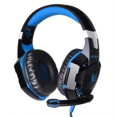 EACH G2000 USB and Audio Jack Dual Input Gaming Headset por R$ 57