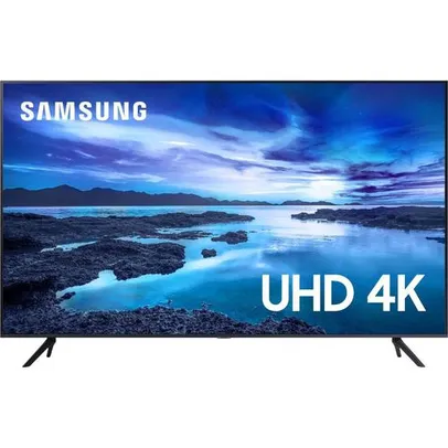 [AME R$3272] Smart TV 65" UHD 4K Samsung 65AU7700 