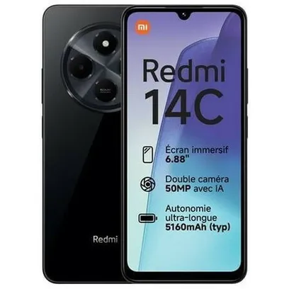 Foto do produto Xiaomi Redmi 14C 8gb/256gb 6.8 Preto