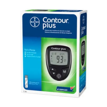 Contour Plus Kit Monitor de Glicemia - R$ 39,90