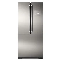 Geladeira / Refrigerador Brastemp Side Inverse Inox 540 Litros Frost Free French Door BRO80AK 220 - 220V | R$5.538