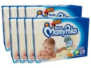 [MAGAZINE LUIZA] 224 fraldas Mamy Poko tamanho P por R$ 138,60 (à vista)