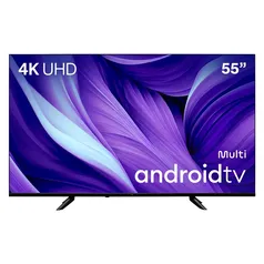 Smart TV DLED 55&apos;&apos; 4K Multi Android 11 4HDMI, 2USB - TL057M