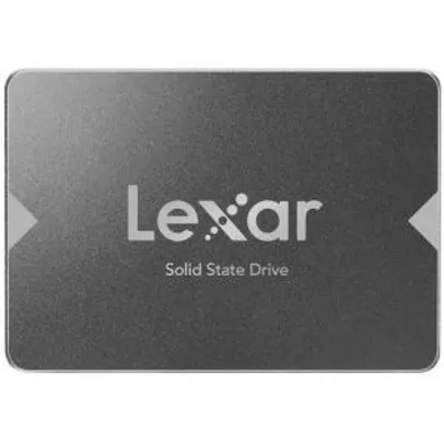 SSD Lexar NS100, 480GB, SATA, Leitura 550MB/s - LNS100-480RBNA
