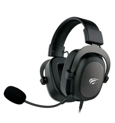 Headset Gamer Havit H2002D Driver 53mm Preto P2 e microfone | R$ 249