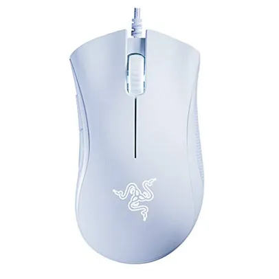 (Compra Internacional) Mouse Gamer Razer Deathadder Essential: 6400 DPI - Sensor Óptico  (Branco)