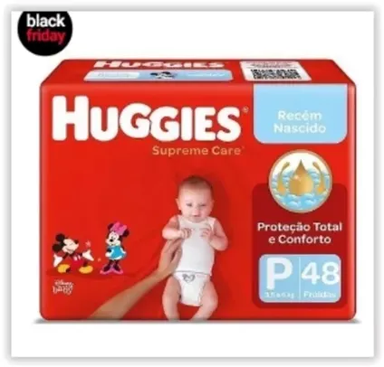 Fralda Huggies Supreme Care P - 48 Fraldas