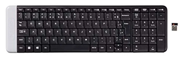 [APP-SELECIONADOS-1ª COMPRA] Teclado sem fio Logitech K230 Compacto ABNT2