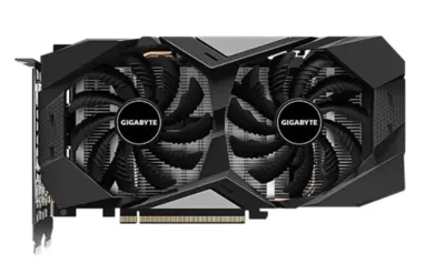 Placa de Video Gigabyte GeForce RTX 2060 D6, 6GB, GDDR6, 192-bit, GV-N2060D6-6GD-REV-2.0