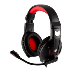 Headset Gamer Dazz Titan, Drivers 40mm, Preto Vermelho, ED01SC624848