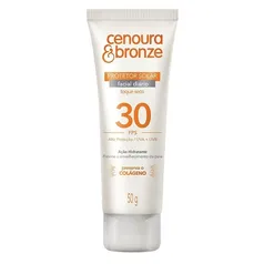 Cenoura&bronze Protetor Solar Facial F30 50g Nv**