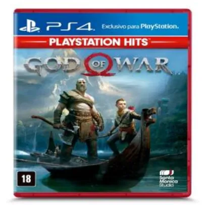 God of War PS4 Mídia física