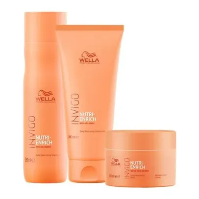 Kit Enrich Shampoo, Condicionador E Máscara - Wella